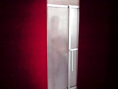 Mano ex mergina masturbuotis, bathroom2