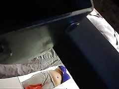 Kabina didelis boobs mergina