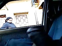 Flash pirmo žvilgsnio į šoną ir tada pamatyti jį priekinis